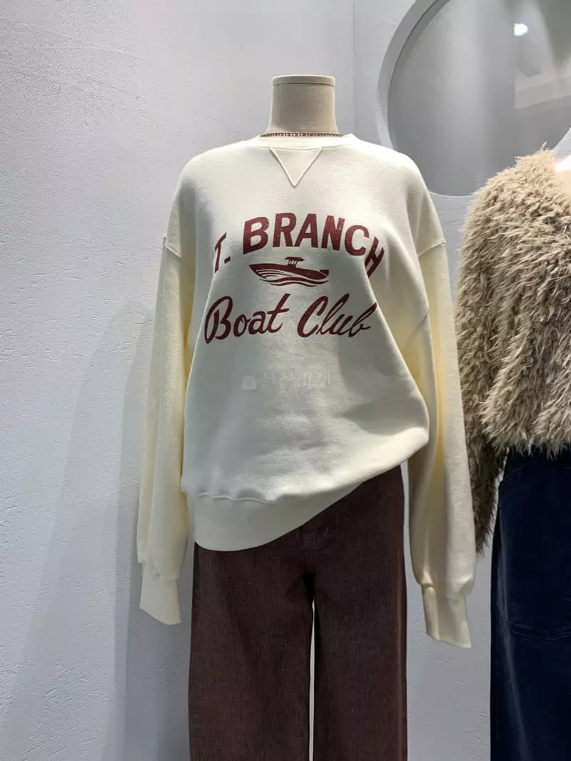 Charlotte - Korean Women Fashion - #shopsmall - Boat Sweatshirt - 3