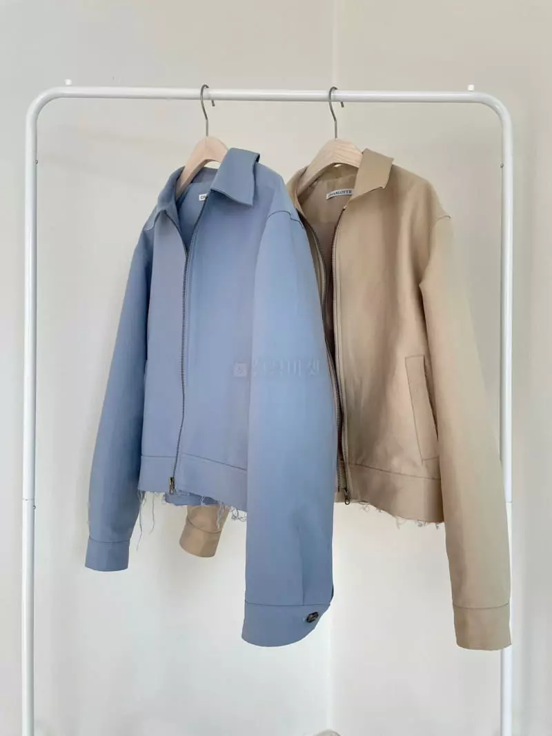 Charlotte - Korean Women Fashion - #romanticstyle - Decky Blouson Jacket - 4
