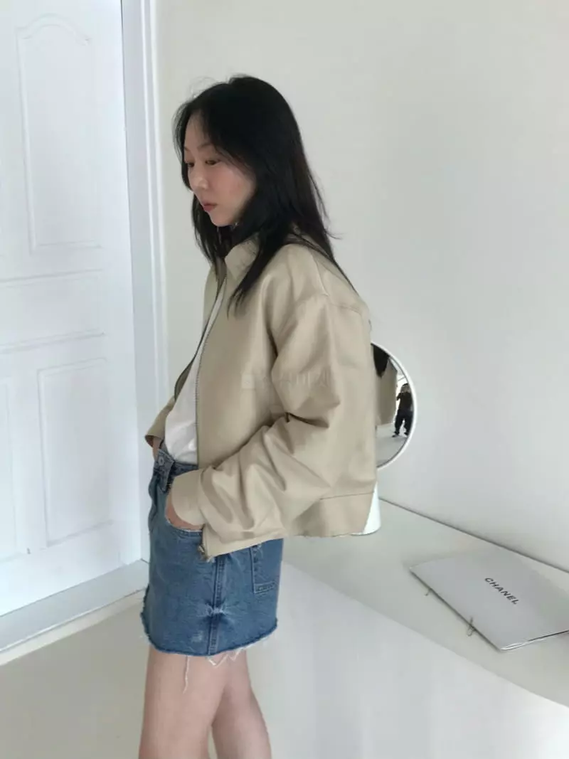 Charlotte - Korean Women Fashion - #shopsmall - Denim Skirt Pants - 2