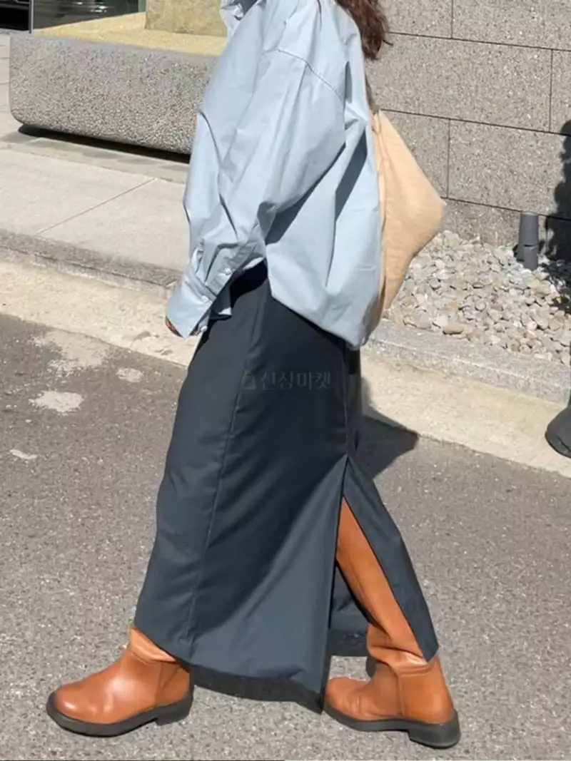 Charlotte - Korean Women Fashion - #vintageinspired - Long Skirt - 2