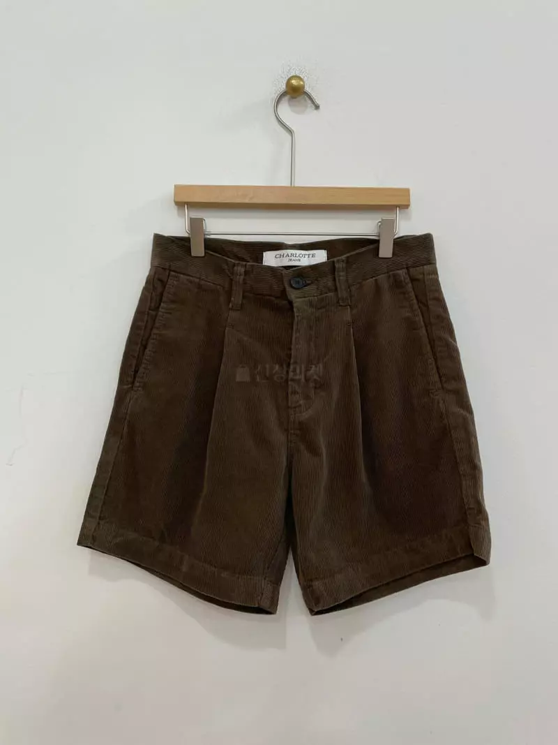 Charlotte - Korean Women Fashion - #womensfashion - 905 Corduroy Shorts Pants - 3