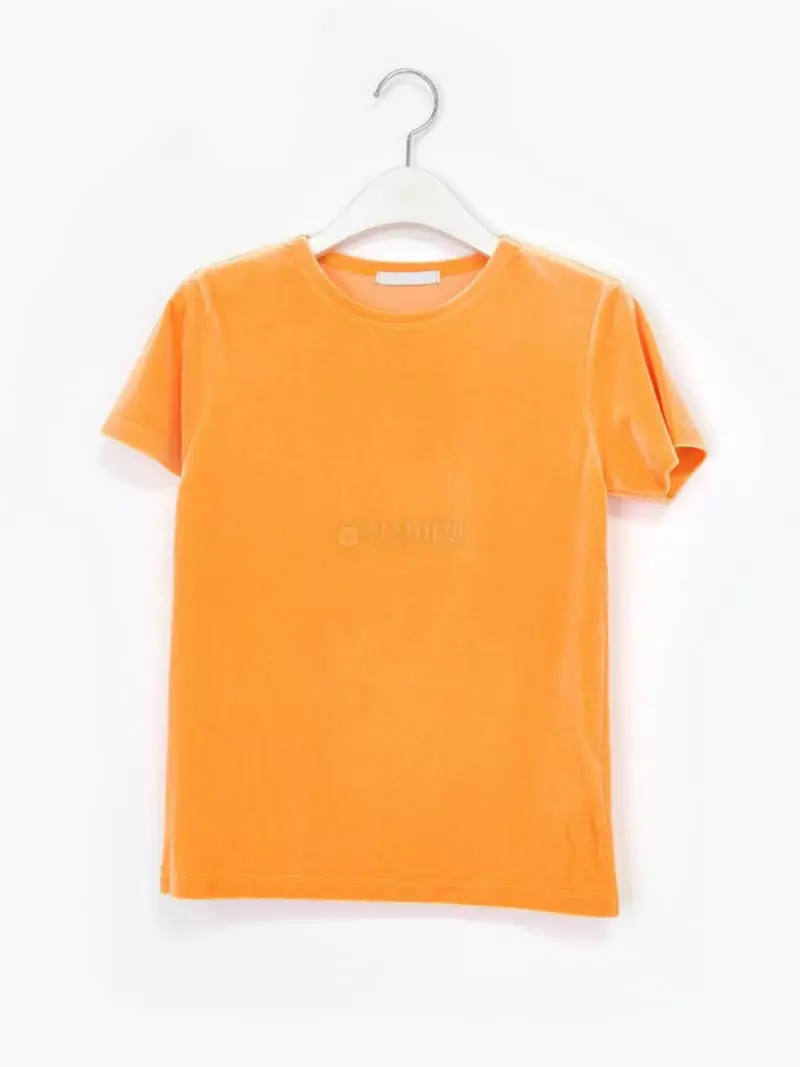 Charlotte - Korean Women Fashion - #womensfashion - Base Velvet Tee - 2