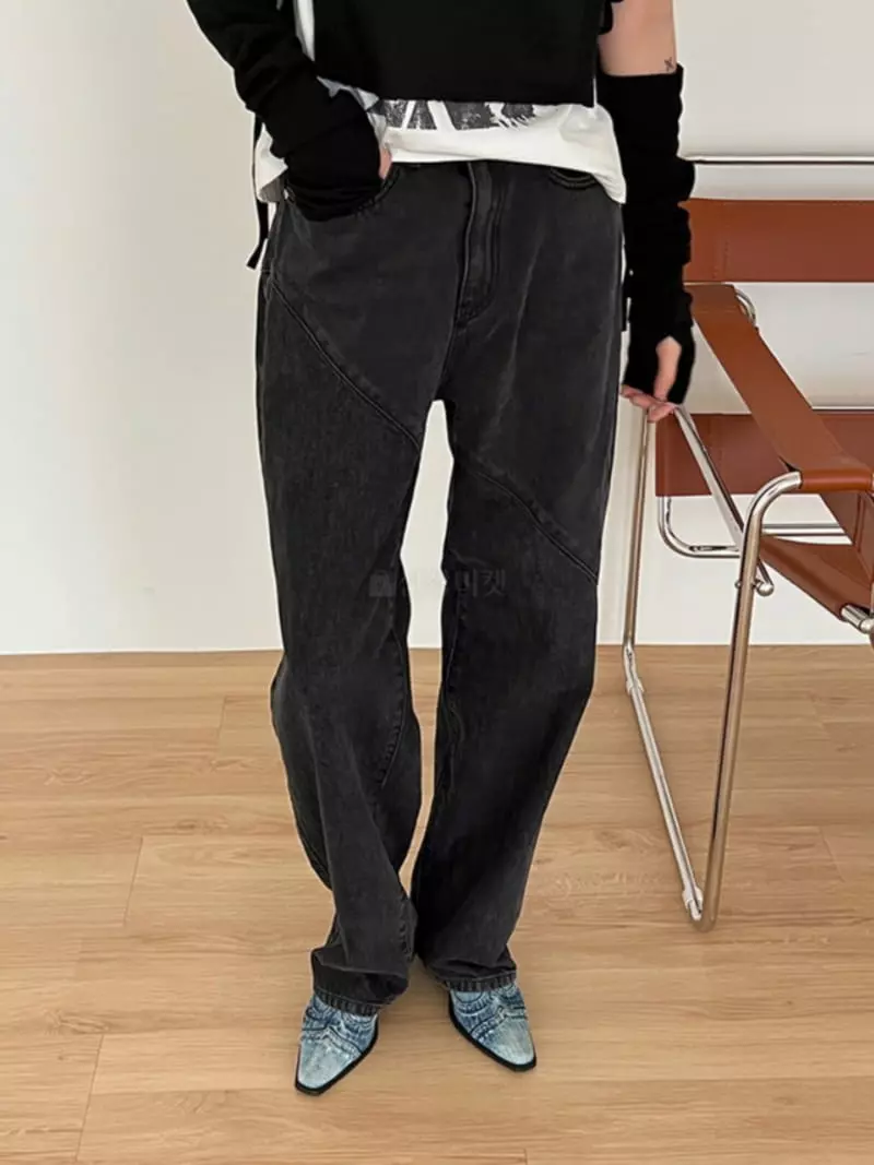 Charlotte - Korean Women Fashion - #womensfashion - 902 Oblique Pants - 2