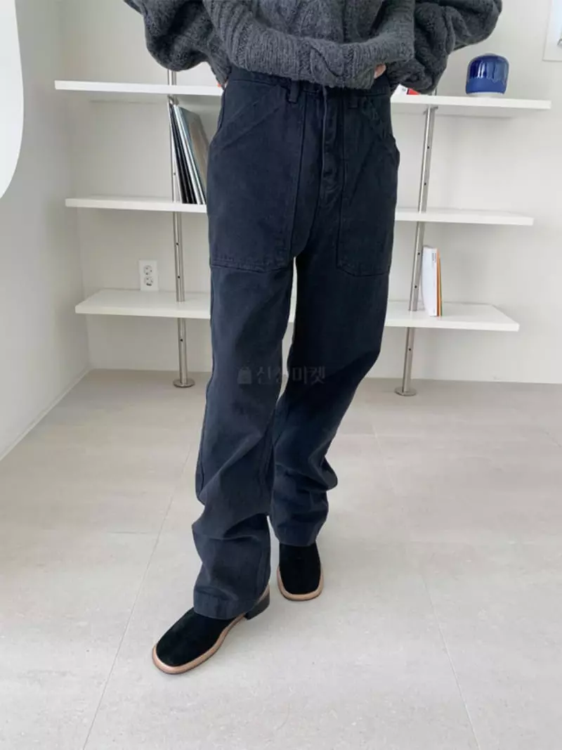 Charlotte - Korean Women Fashion - #womensfashion - 904 Big Pocket Pants - 2