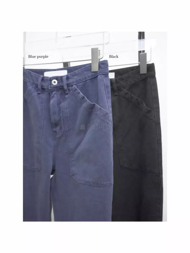 Charlotte - Korean Women Fashion - #momslook - 904 Big Pocket Pants - 4