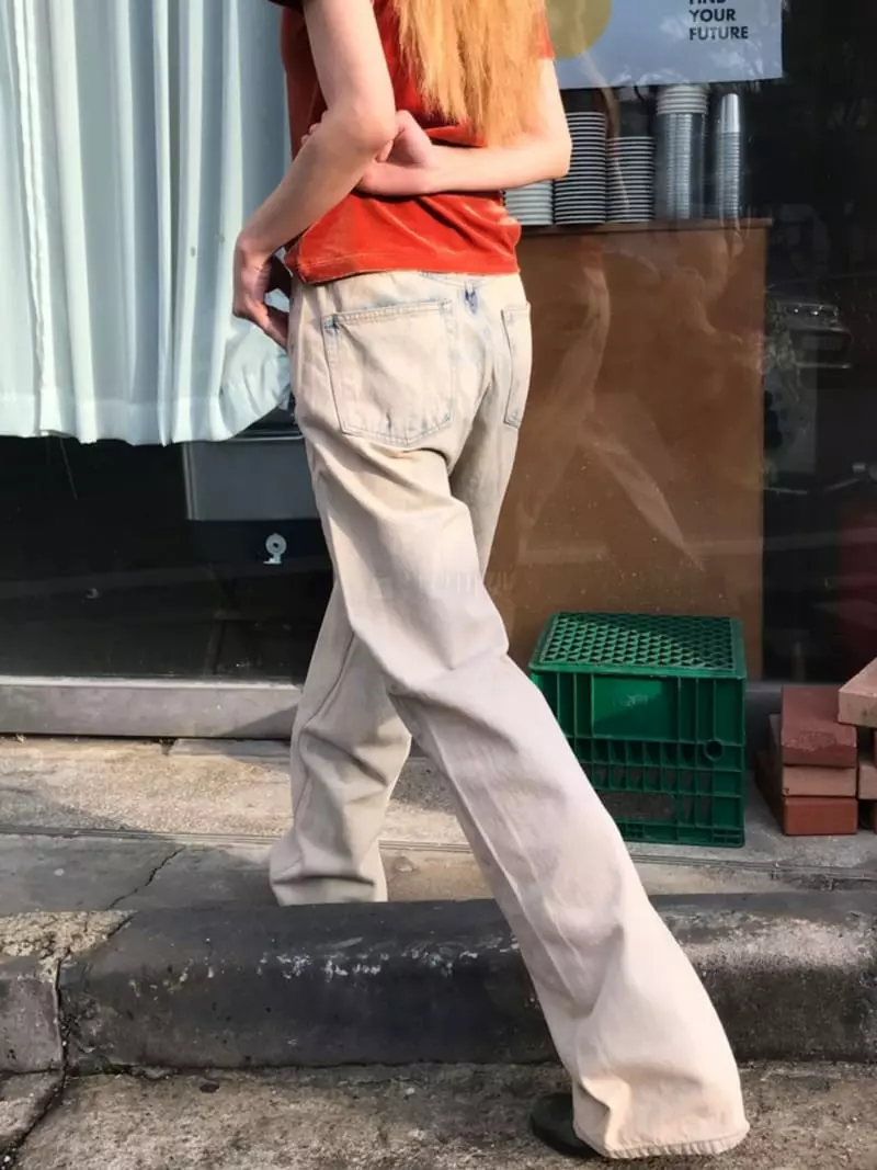 Charlotte - Korean Women Fashion - #womensfashion - 906 Color Dying Pants - 3
