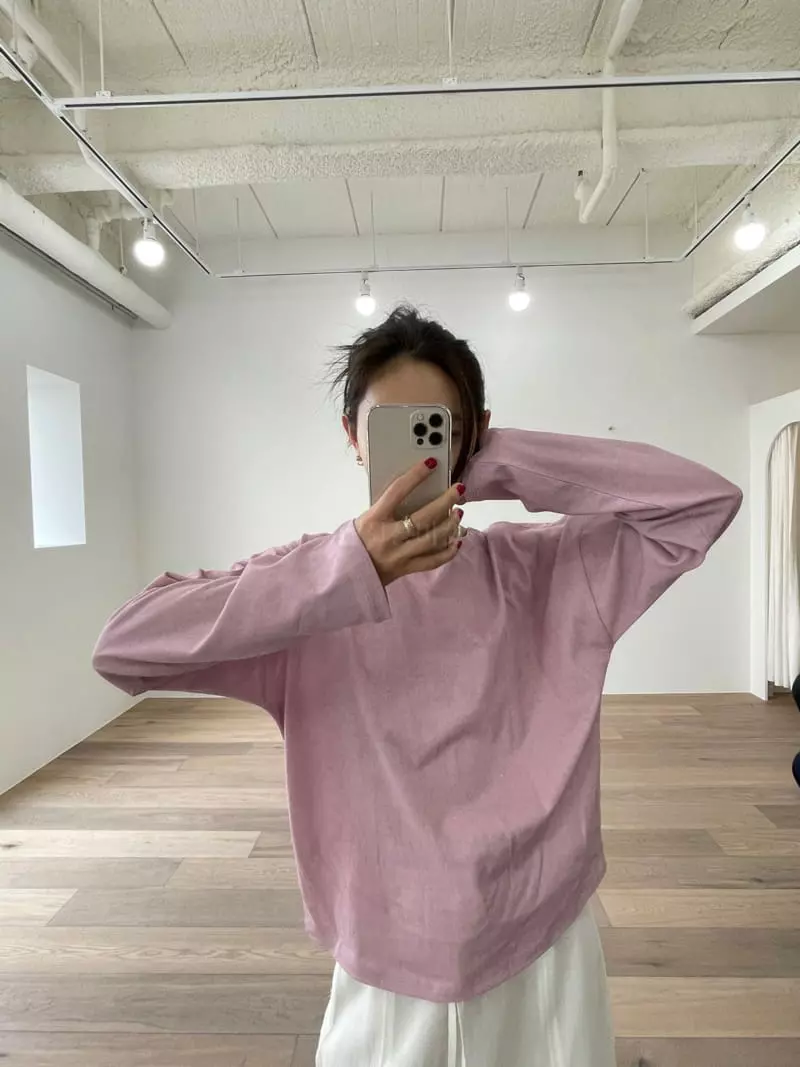Charlotte - Korean Women Fashion - #womensfashion - Basic Round Tee