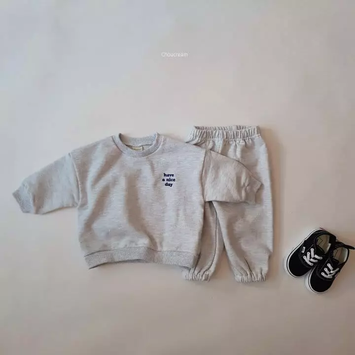 Choucream - Korean Baby Fashion - #smilingbaby - Daily Top Bottom Set - 4