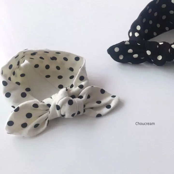 Choucream - Korean Baby Fashion - #babyboutique - Dot Hairband - 3