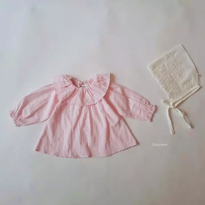 Choucream - Korean Baby Fashion - #babyboutique - Muzi Frill Blouse - 11