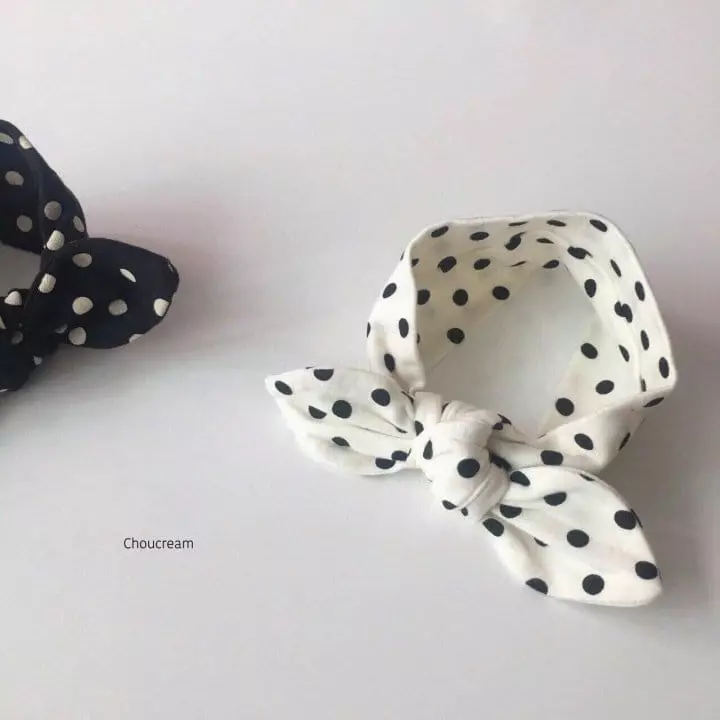 Choucream - Korean Baby Fashion - #babyboutique - Dot Hairband - 4