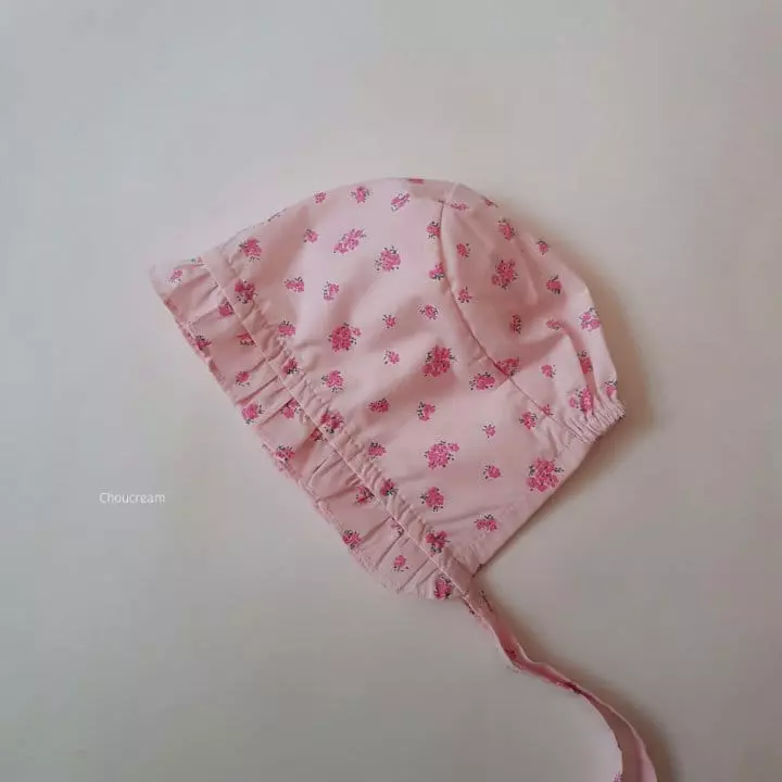 Choucream - Korean Baby Fashion - #babyboutiqueclothing - Flower Colalr Bodysuit with Bonnet - 11