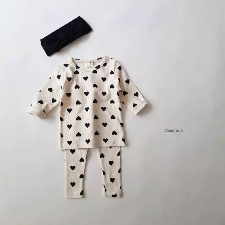 Choucream - Korean Baby Fashion - #babyboutiqueclothing - Heart Easywear - 11