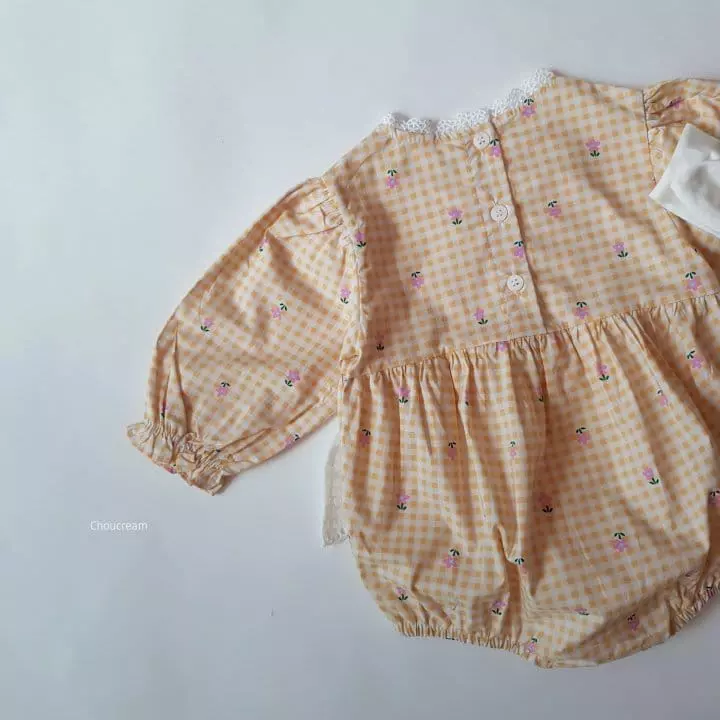 Choucream - Korean Baby Fashion - #babyclothing - Picnic Bodysuit - 10