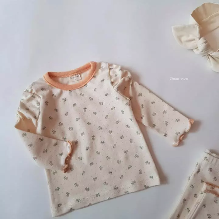 Choucream - Korean Baby Fashion - #babyclothing - Lulu Flower Easywear - 7
