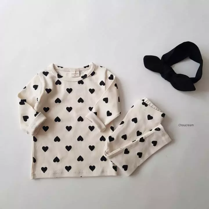 Choucream - Korean Baby Fashion - #babyclothing - Heart Easywear - 12