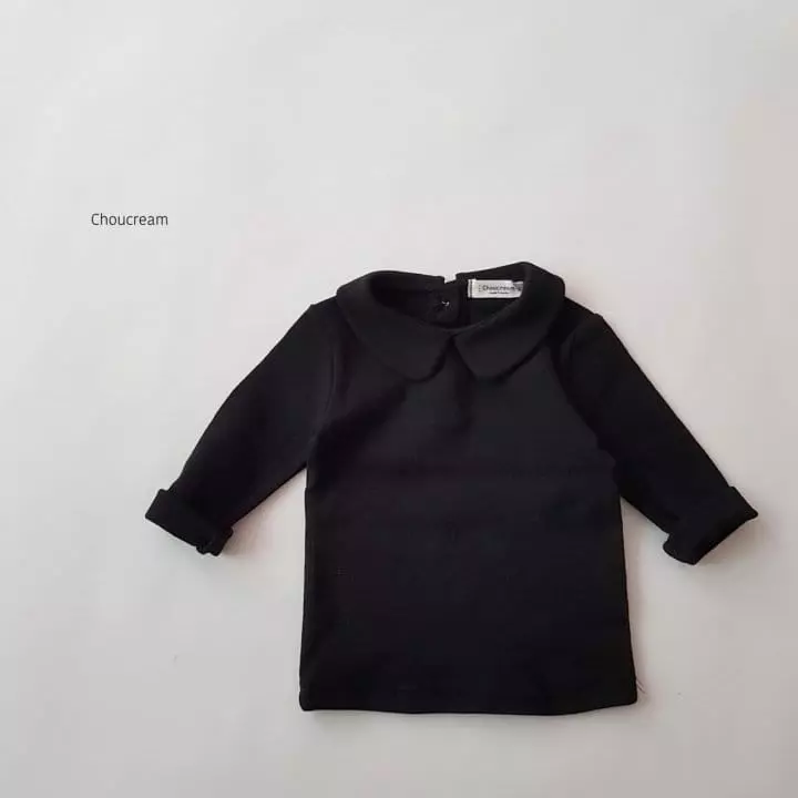 Choucream - Korean Baby Fashion - #babyfashion - Bebe Collar Tee - 5