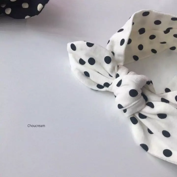 Choucream - Korean Baby Fashion - #babyfever - Dot Hairband - 7