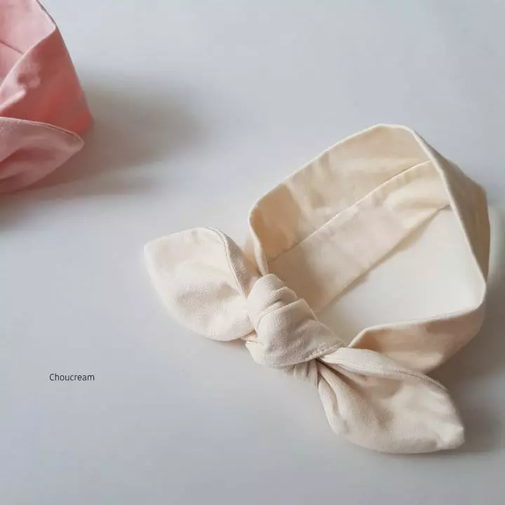 Choucream - Korean Baby Fashion - #babyfever - Muzi Ribbon Hairband - 6
