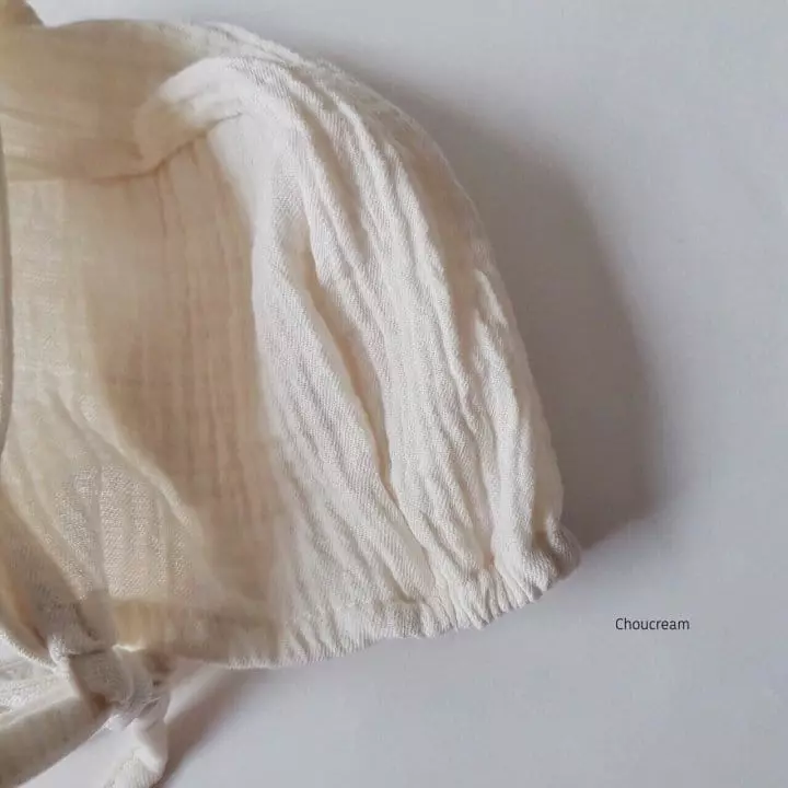 Choucream - Korean Baby Fashion - #babyfever - Natural Bonnet - 9