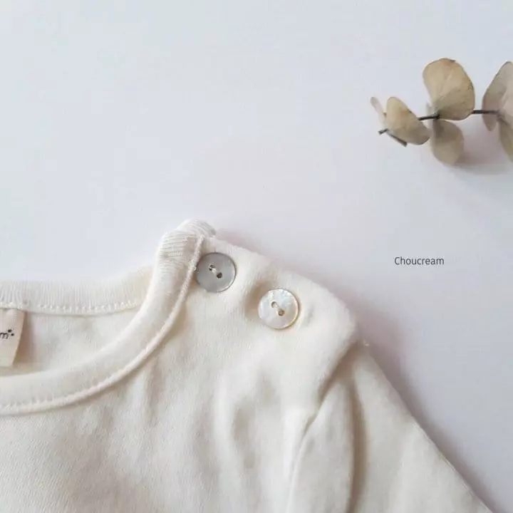 Choucream - Korean Baby Fashion - #babyfashion - Bebe Basic Tee - 4