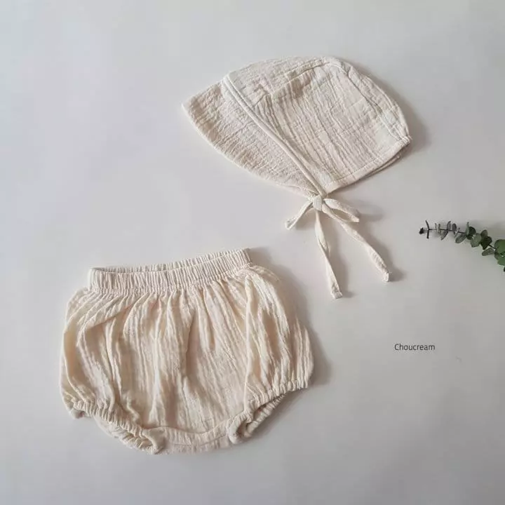 Choucream - Korean Baby Fashion - #babygirlfashion - Natural Bonnet - 10