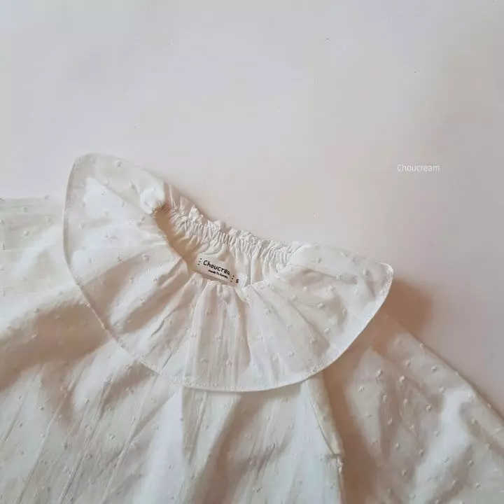 Choucream - Korean Baby Fashion - #babylifestyle - Muzi Frill Blouse - 3
