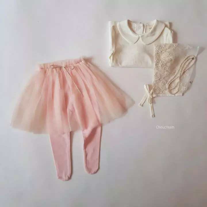 Choucream - Korean Baby Fashion - #babyoninstagram - Ballet Foot Leggings - 6