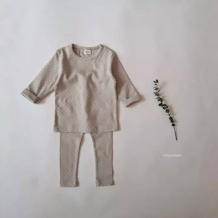 Choucream - Korean Baby Fashion - #babyoninstagram - Dot Easywear - 3