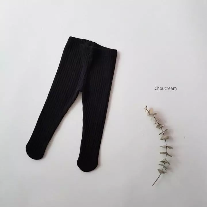 Choucream - Korean Baby Fashion - #babyoninstagram - Rib Foot Leggings - 11