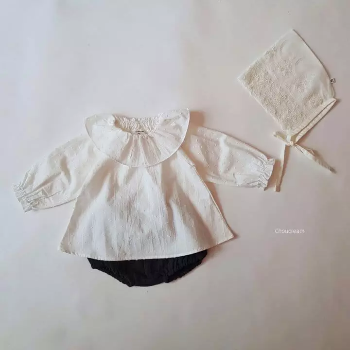 Choucream - Korean Baby Fashion - #babyootd - Muzi Frill Blouse - 5