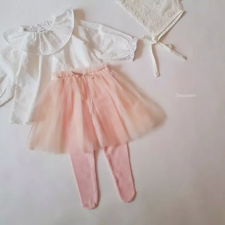 Choucream - Korean Baby Fashion - #babyoutfit - Ballet Foot Leggings - 9