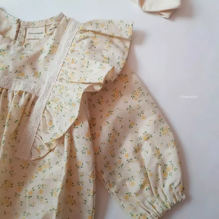 Choucream - Korean Baby Fashion - #babyoutfit - Maron Bodysuit - 6