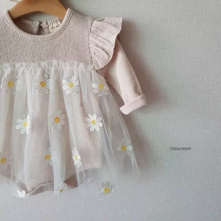 Choucream - Korean Baby Fashion - #babywear - Daisy Bodysuit - 11