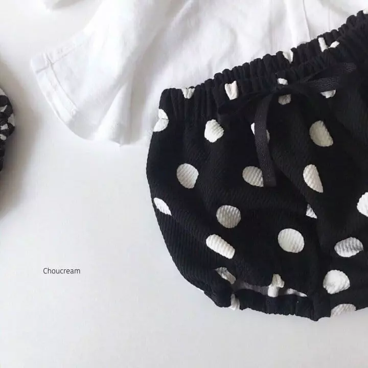 Choucream - Korean Baby Fashion - #babyoutfit - Dot Bloomer - 4