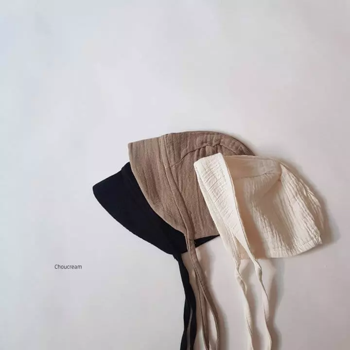 Choucream - Korean Baby Fashion - #babywear - Natural Bonnet