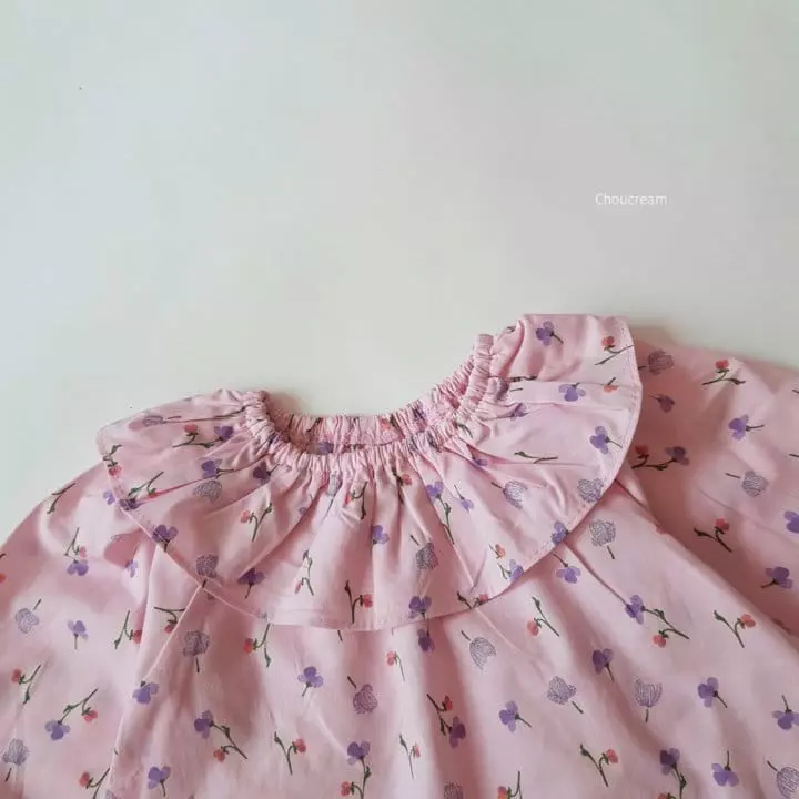 Choucream - Korean Baby Fashion - #onlinebabyboutique - Spring Flower Blouse - 10
