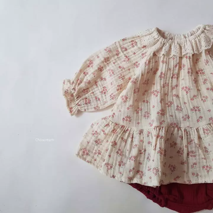 Choucream - Korean Baby Fashion - #onlinebabyboutique - Rosy Blouse - 9