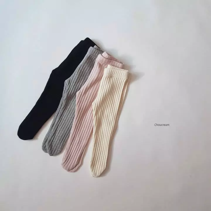 Choucream - Korean Baby Fashion - #onlinebabyboutique - Rib Foot Leggings