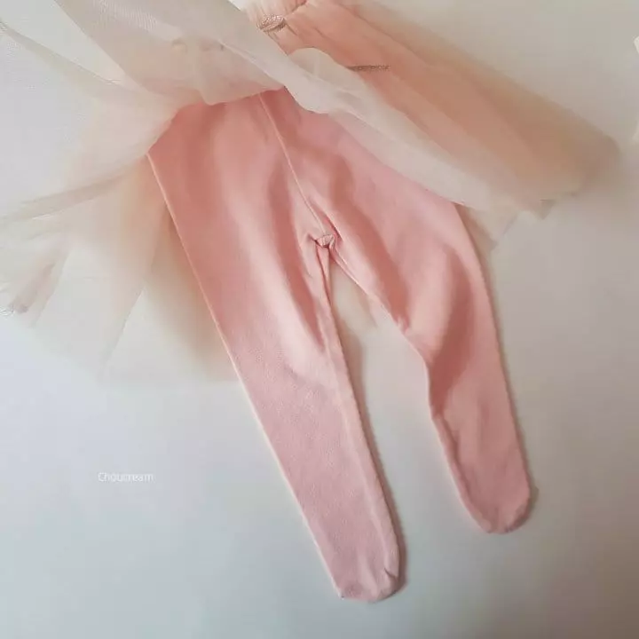 Choucream - Korean Baby Fashion - #onlinebabyshop - Ballet Foot Leggings - 12