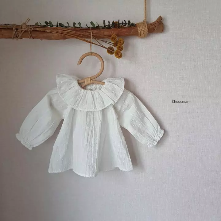 Choucream - Korean Baby Fashion - #onlinebabyshop - Muzi Frill Blouse - 10