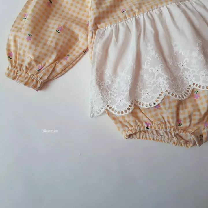 Choucream - Korean Baby Fashion - #onlinebabyshop - Picnic Bodysuit - 6