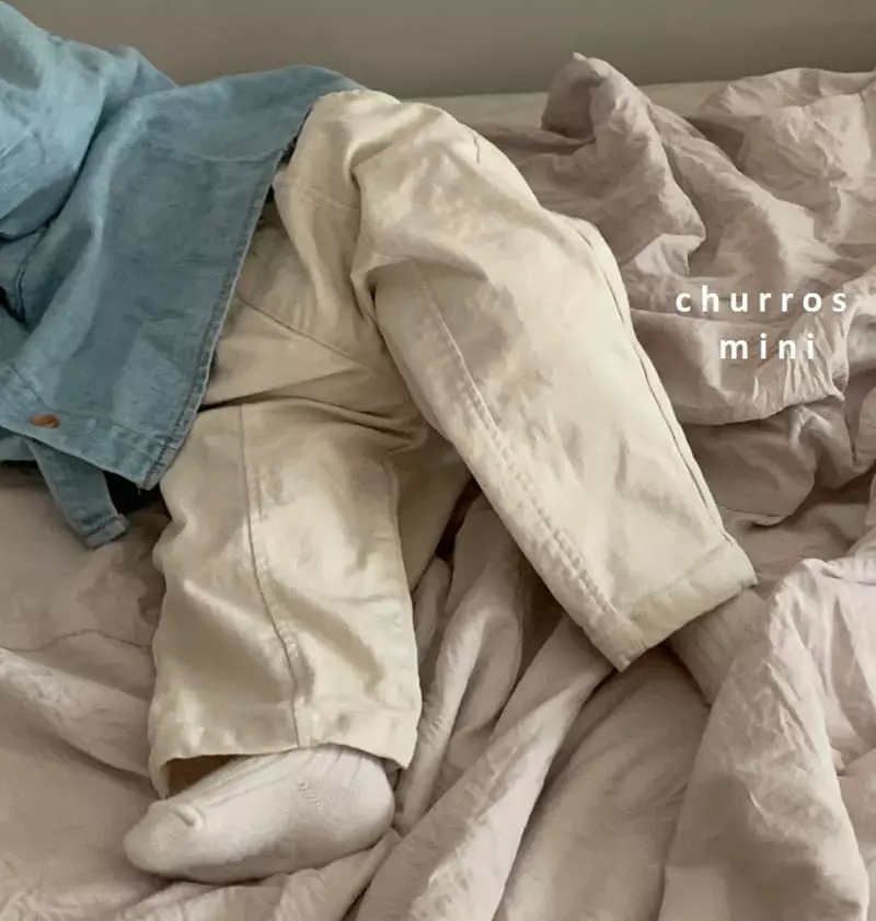 Churros - Korean Baby Fashion - #babyboutiqueclothing - Mini Tin Tin Cotton Pants - 2