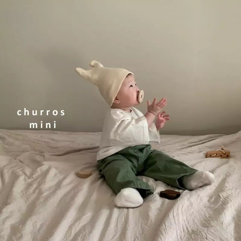 Churros - Korean Baby Fashion - #babyfashion - Mini Heart Capri Tee - 3