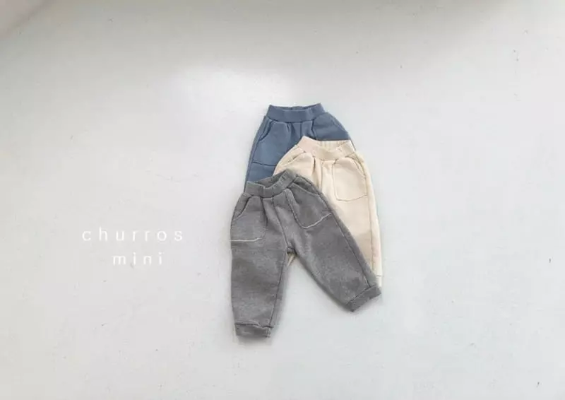 Churros - Korean Baby Fashion - #babygirlfashion - Mini Out Pocket Jogger Pants - 11