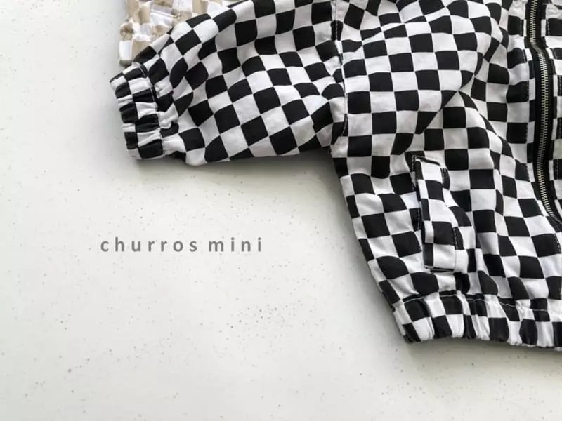 Churros - Korean Baby Fashion - #babygirlfashion - Mini Checker Board Jumper - 9