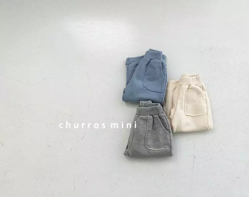 Churros - Korean Baby Fashion - #babylifestyle - Mini Out Pocket Jogger Pants - 12
