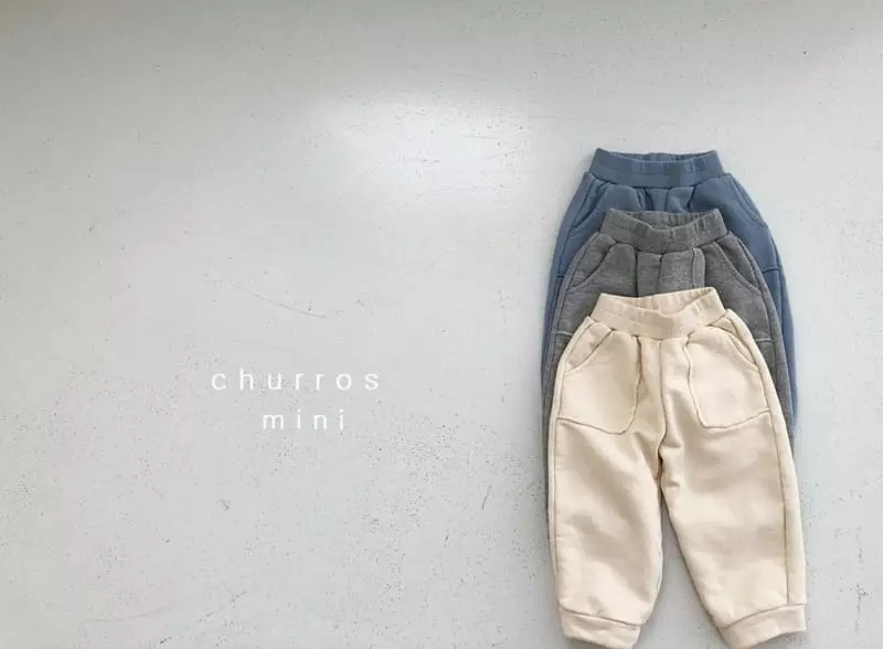Churros - Korean Baby Fashion - #babyoutfit - Mini Out Pocket Jogger Pants