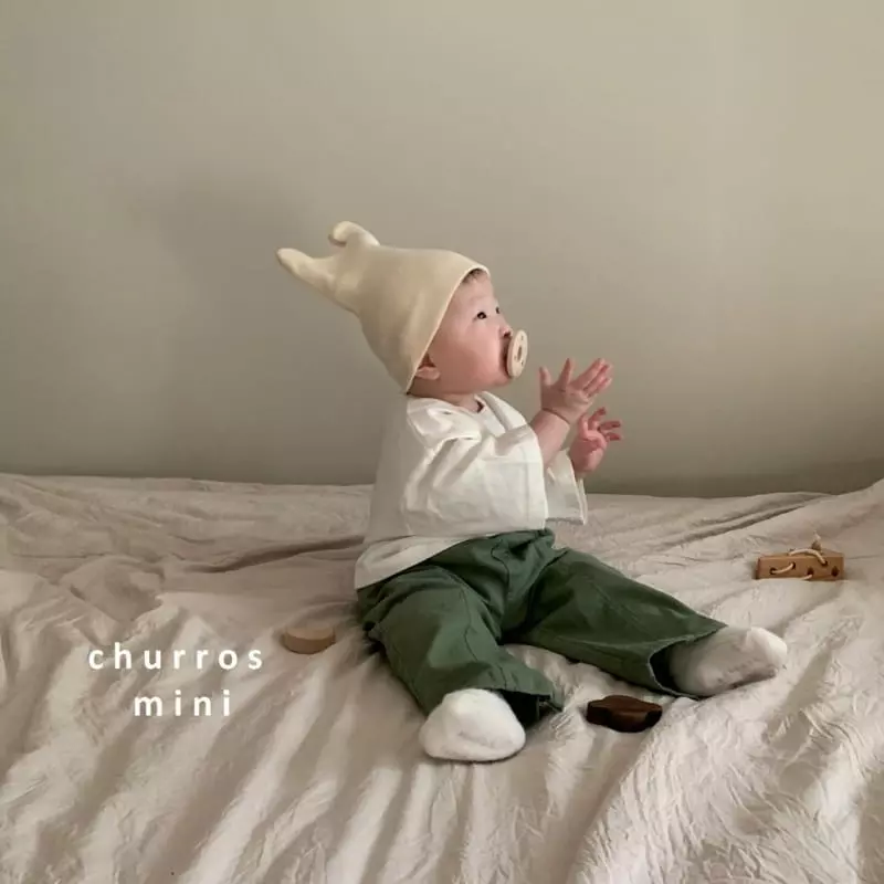 Churros - Korean Baby Fashion - #babyoutfit - Mini Tin Tin Cotton Pants - 11