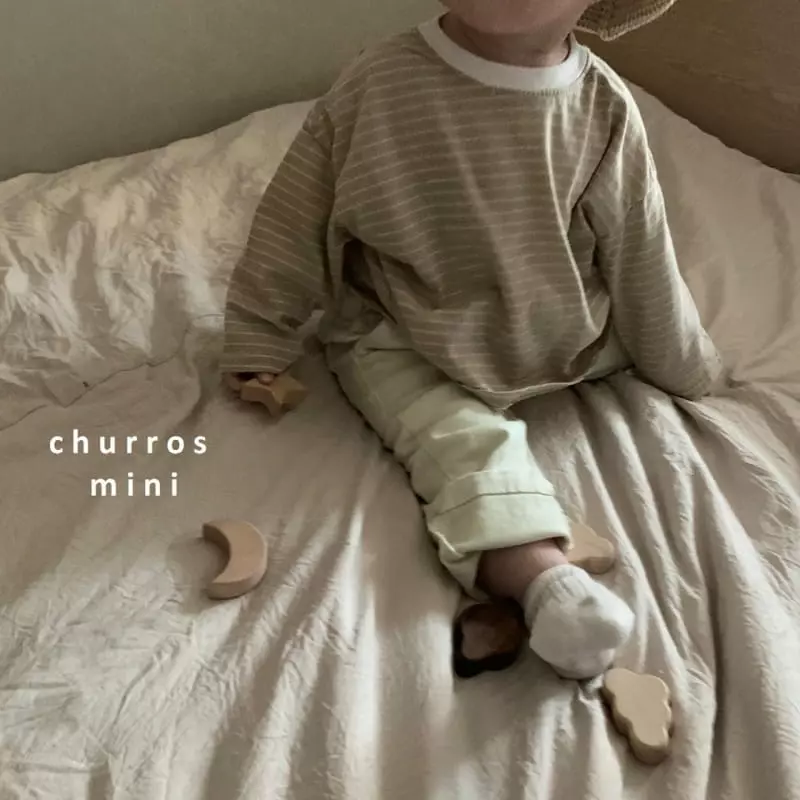 Churros - Korean Baby Fashion - #babyootd - Mini Leo Cotton Pants - 4